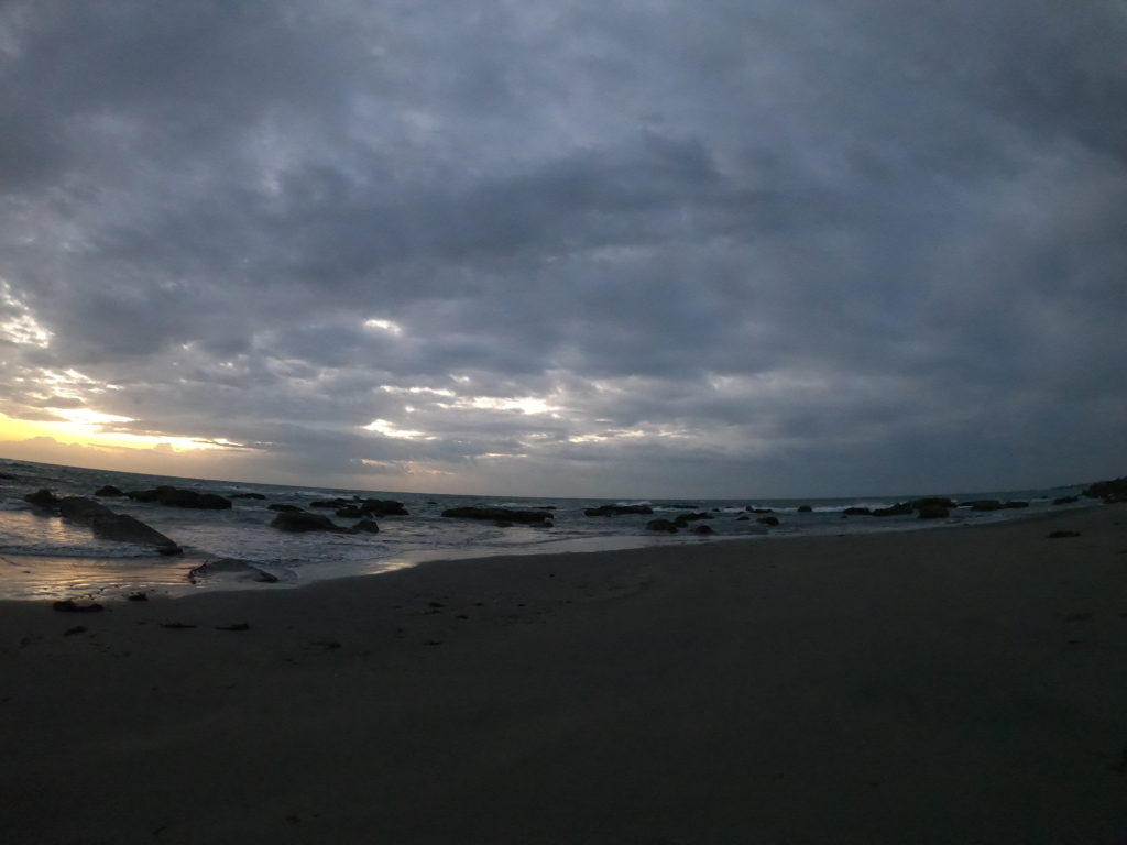 瀬戸浜海岸の日の出